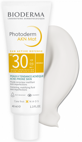 Bioderma Photoderm AKN Mat SPF30 หลอด 40 ml