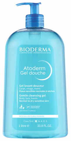 Bioderma Atoderm Gel douche ขวดปั๊ม 1 L