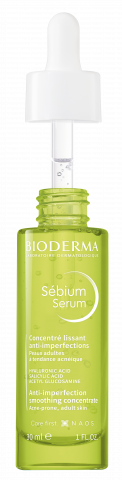 BIODERMA Sebium Serum เซรั่มสำหรับผิวมีปัญหาสิว มีริ้วรอย และรูขุมขนกว้าง
