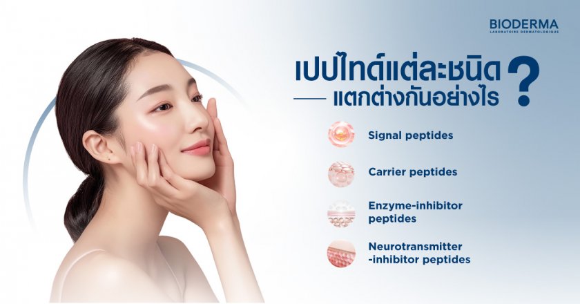 เปปไทด์แต่ละชนิดแตกต่างกันอย่างไร?