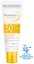 BIODERMA Photoderm Aquafluide SPF50+ ครีมกันแดดสูตรน้ำนม เนื้อบางเบา เกลี่ยง่าย ไม่เป็นคราบ ไม่อุดตัน สำหรับผิวแพ้ง่ายโดยเฉพาะ